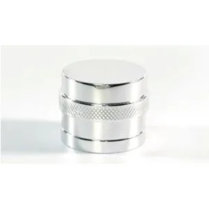 Silvertryckt aluminium parfymlock