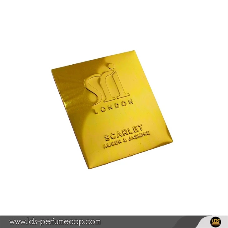 Metal Perfume Label